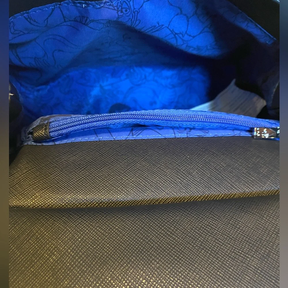 Disney The Little Mermaid Black Multicolor Mini Backpack - Picture 5 of 6